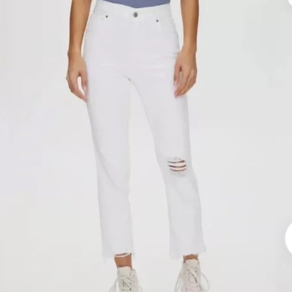 Levi’s Premium 724 high rise straight crop pants